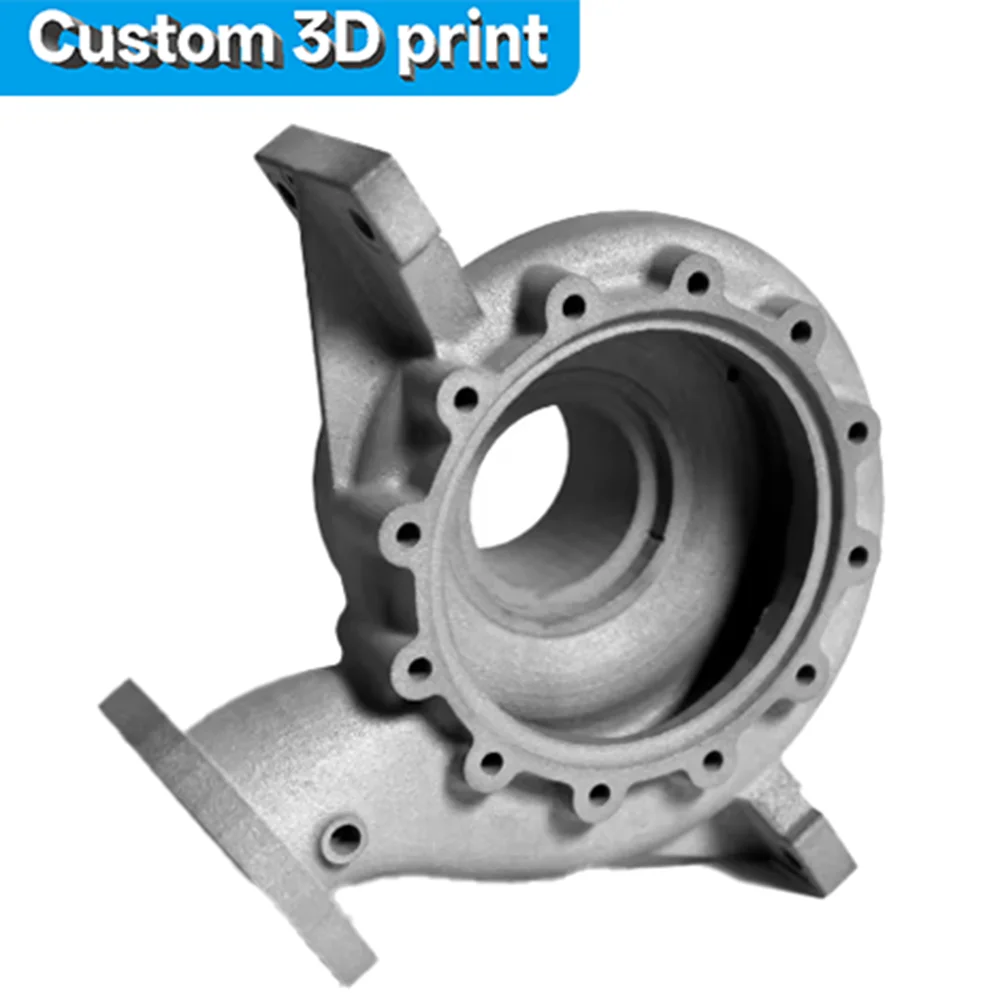 Custom Metal 3D Printing Services SLA Selective Laser Melting Titanium Alloy, Aluminum Alloy, Stainless Steel, Nickel-Based Allo