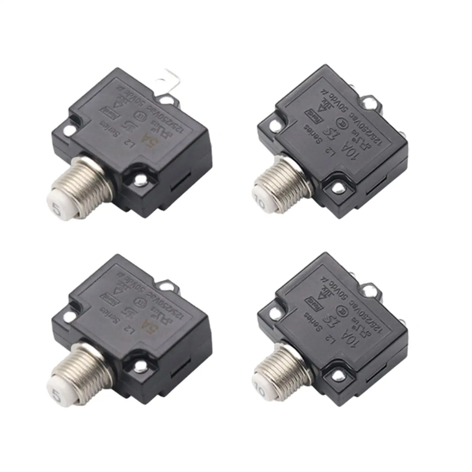 Circuit Breaker Panel 6 Way Waterproof Dustproof Car Circuit Protector