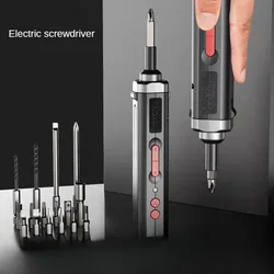 Mini electric screwdriver cordless charging electric drill multifunctional disassembly and repair tool for screwdriver