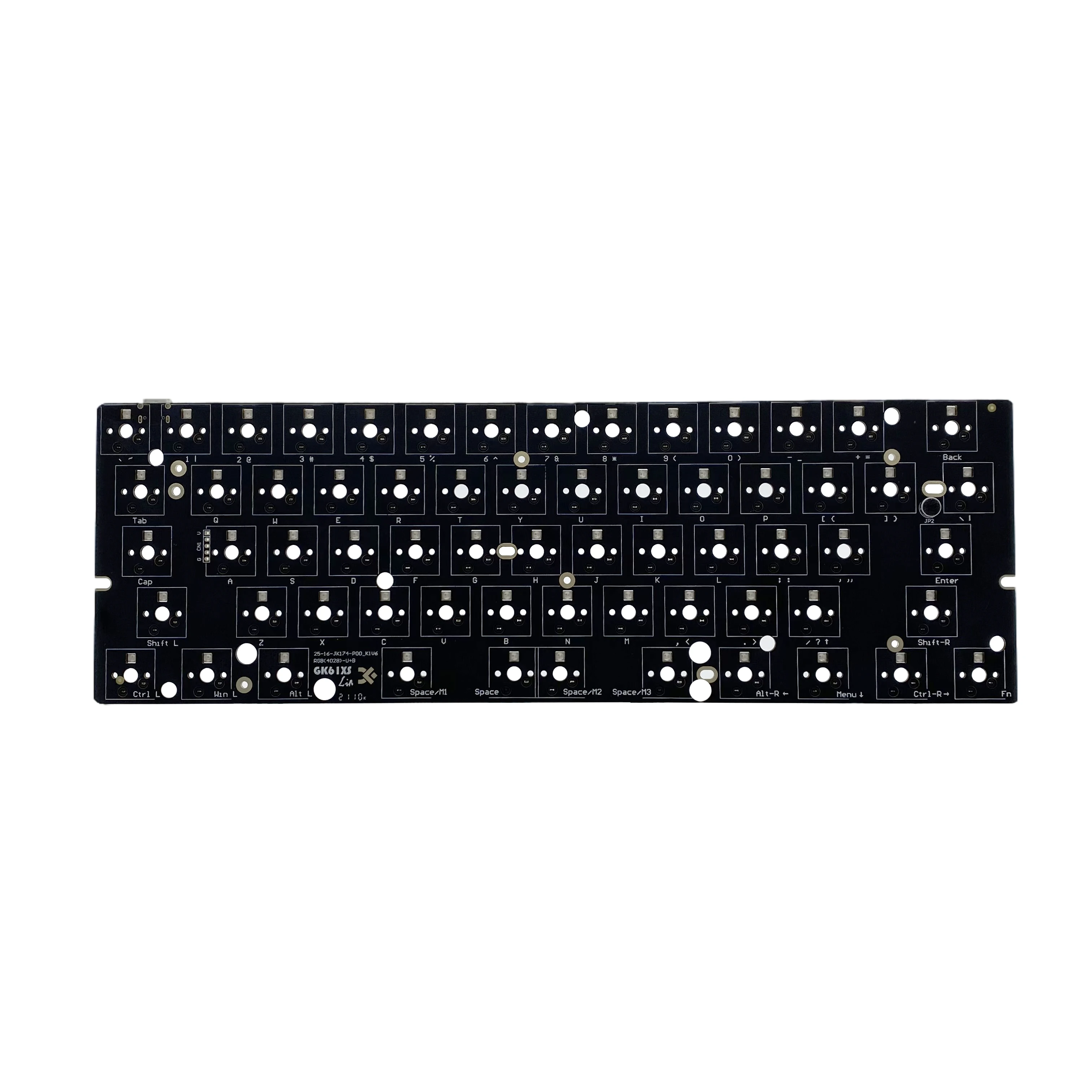 pcb keyboard circuit board design service 60key type c smd pcba hot swappable rgb diy wired 60 percent mechanical keyboard pcb