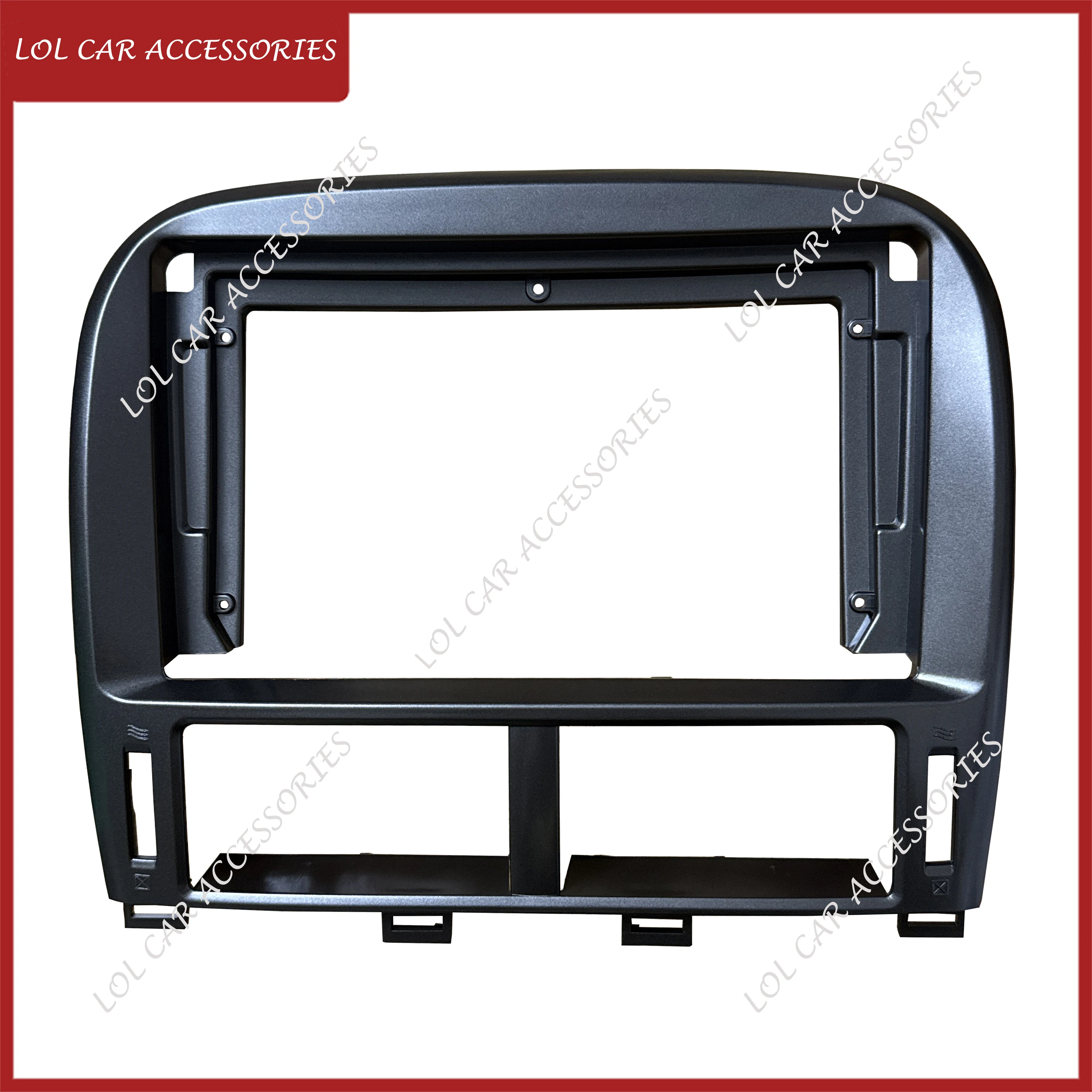 Car Radio Fascia Frame For LEXUS LS430 2001-2006 High-END Android MP5 GPS Stereo Player 2 Din Head Unit Panel Dashboard Cover