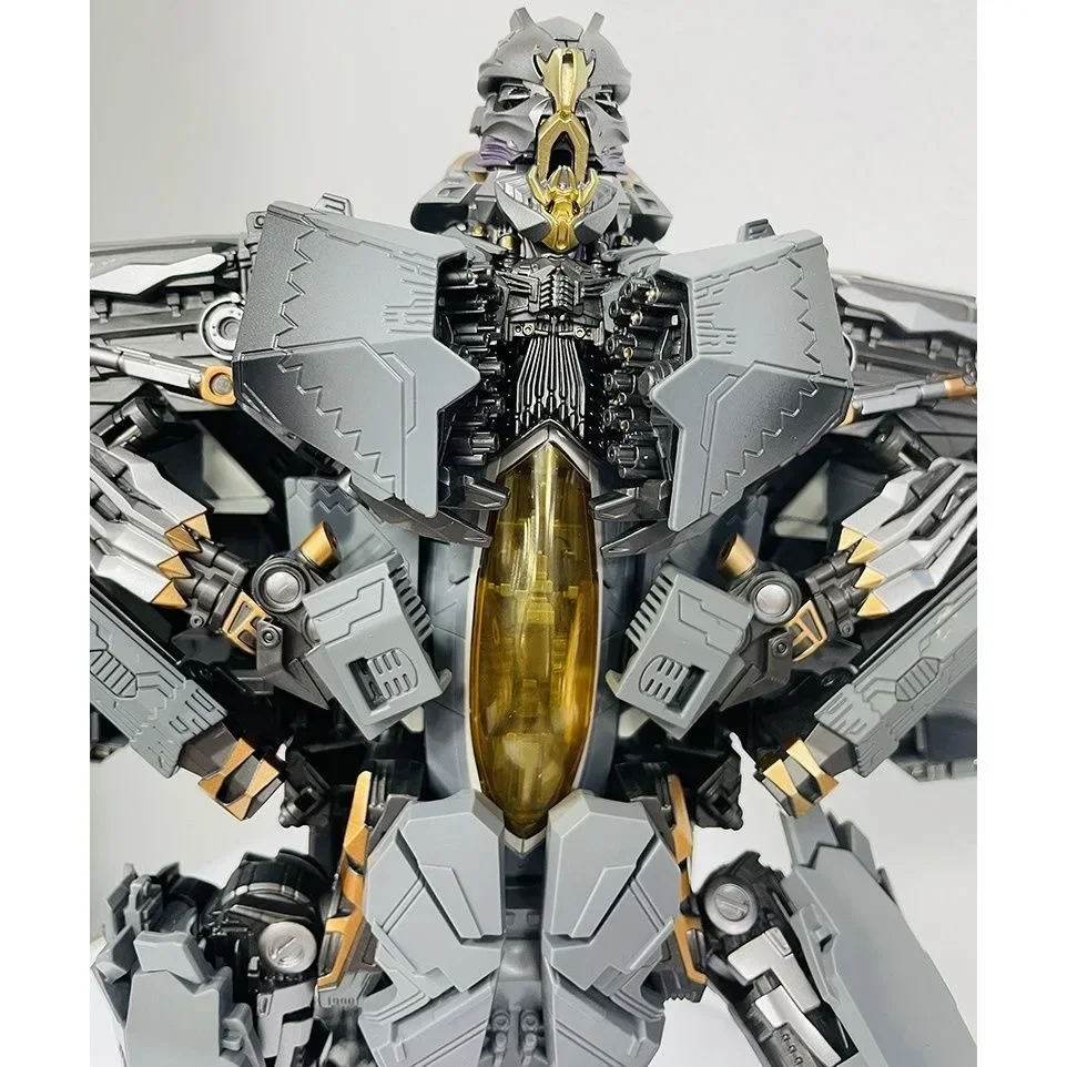 In Stock Transformation T10 T-10 ขนาดใหญ่ Masterpiece Starscream 34 ซม.ภาพยนตร์รุ่น Action Figure KO หุ่นยนต์ของเล่นของขวัญ