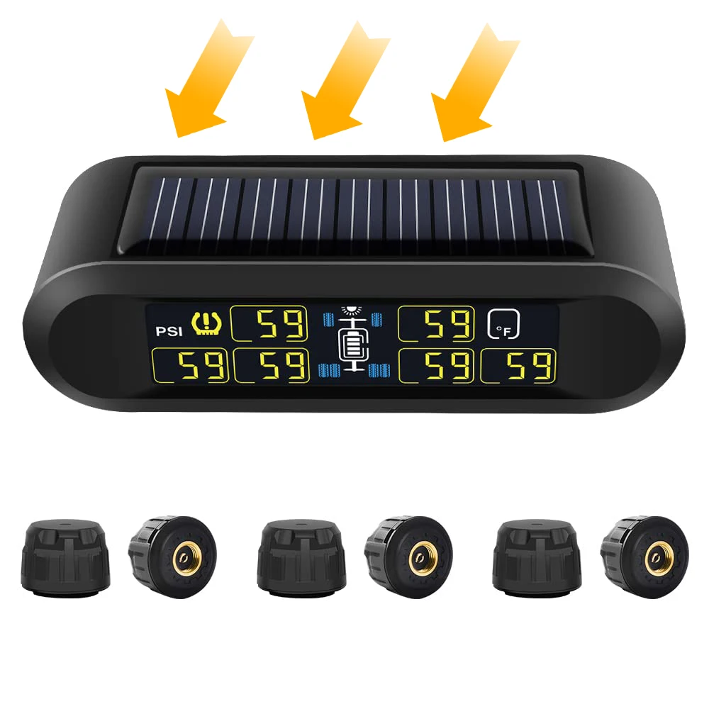 Katup Sensor Ban Android Nirkabel Universal Kualitas Tinggi Tpms Sistem Tekanan Ban Truk Tpms Truk