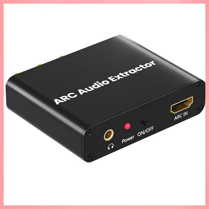 N91R — совместимый адаптер ARC с цифровым оптическим разъемом TOSLINK SPDIF/коаксиальным и аналоговым разъемом 3,5 мм, аудиоконвертер HD ARC в RCA.