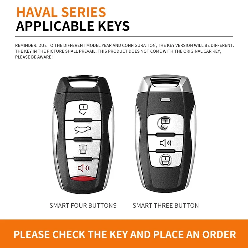 Car Key Fob Cover Case Protect Shell Holder Set For Haval H6 Dargo M6 H9 H6S F7 F7X Jolion X DOG XY H2 H3 H5 H7 H8 M4 F7H H2S