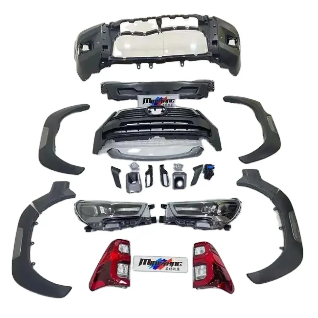 

Modification High Quality Head Light Lamp Tail Lamp Body Kits Conversion Car Bumper for Hilux Revo Rocco 2021