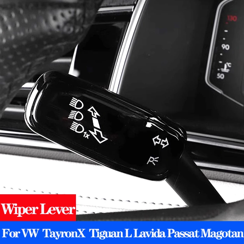 Car Steering Wheel Turn Signal Wiper Switch Lever Cover For VW Tayron X Tiguan L Lavida Passat Magotan Polo Golf 7 Golf 8 Jetta