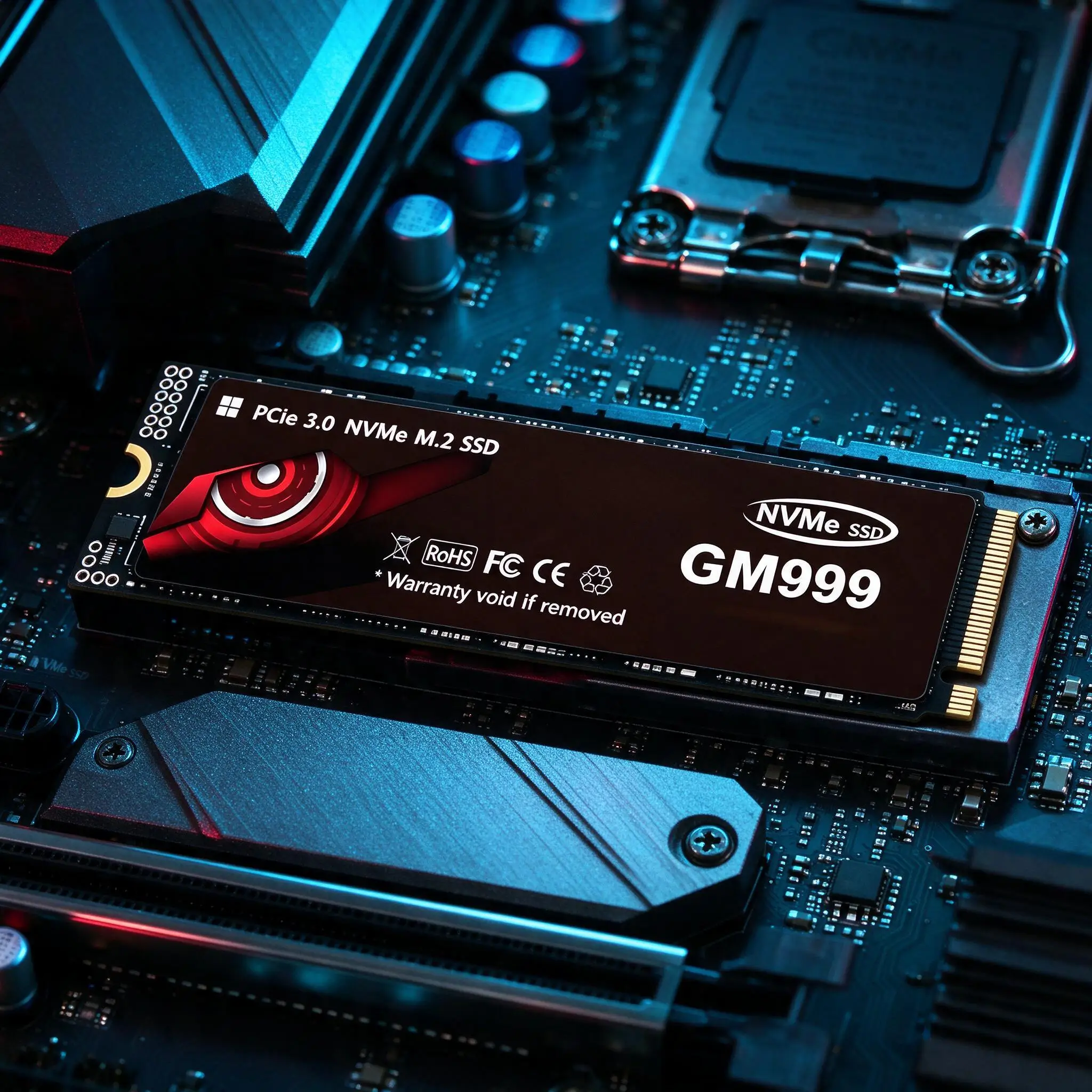 GM999 M.2 NVMe Inside Solid State Drive, 500GB/4TB/1TB/2TB, High Performance Storage, Laptop, Desktop, Gaming, PC. Ultra Max.