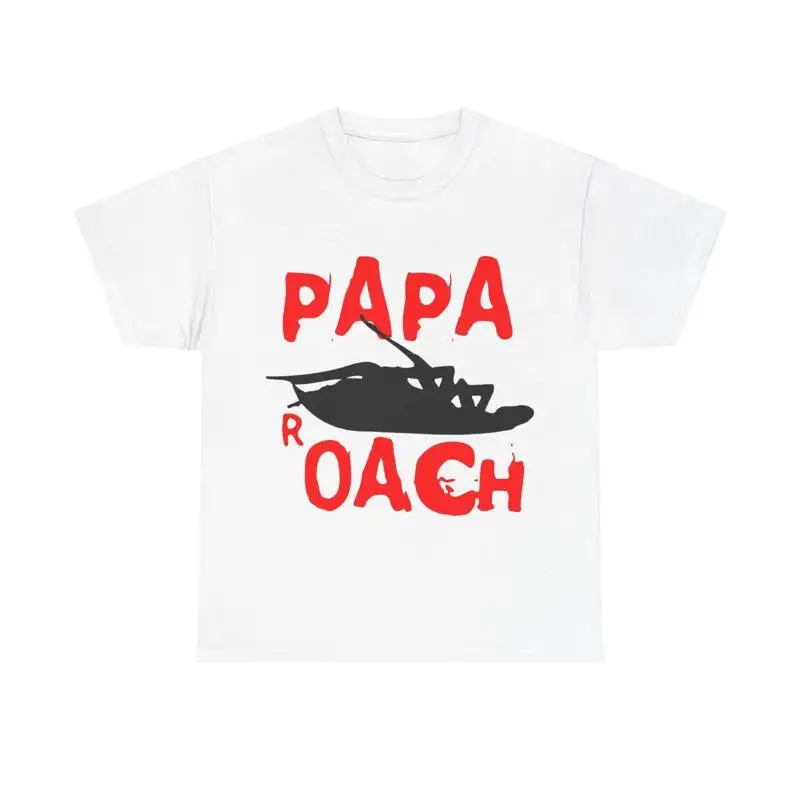 

Papa Roach T Shirt Retro Metal Band Punk Rock Heavy Cotton