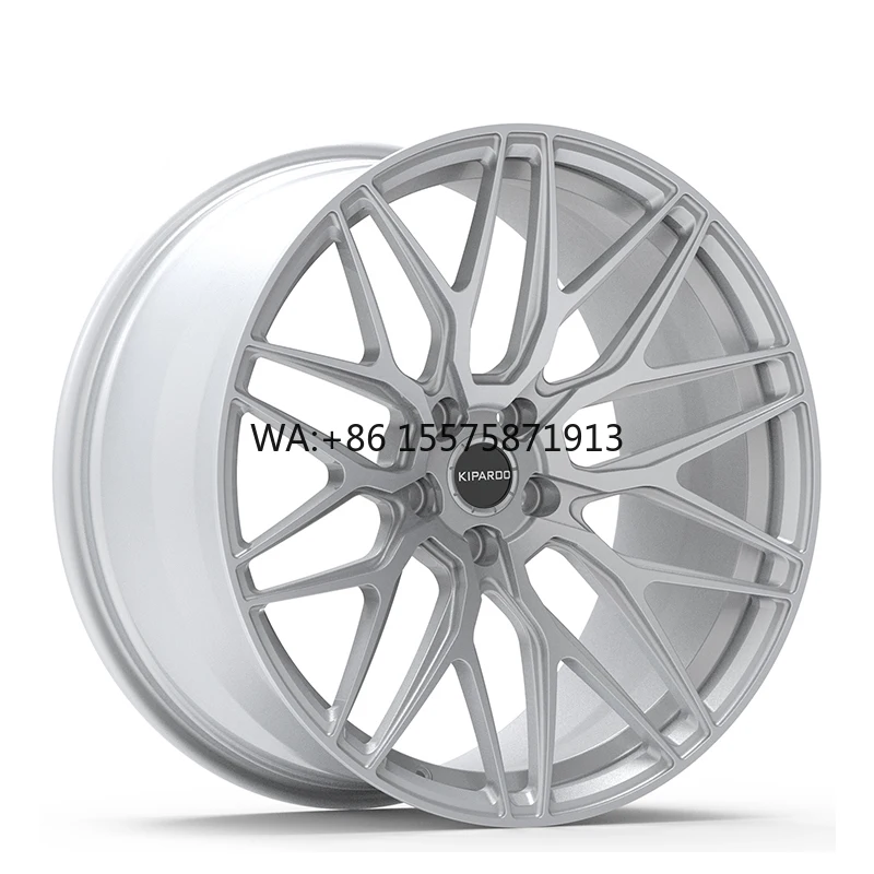 

Customized 18 Inch to 24 Inch Sliver Glass Black Monoblock Forged Wheels for Performance Car