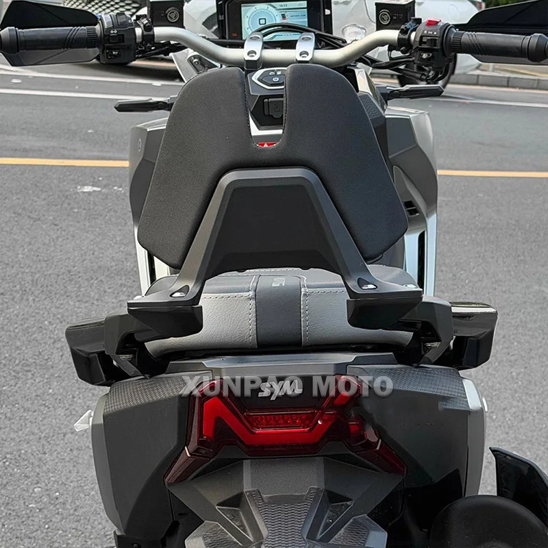 دراجة نارية لـ SYM ADX TG400 Sabertooth Tiger 400 تعديل الركاب الخلفي مسند الظهر الركاب الخلفي سنام وسادة خلفية الملحقات #4