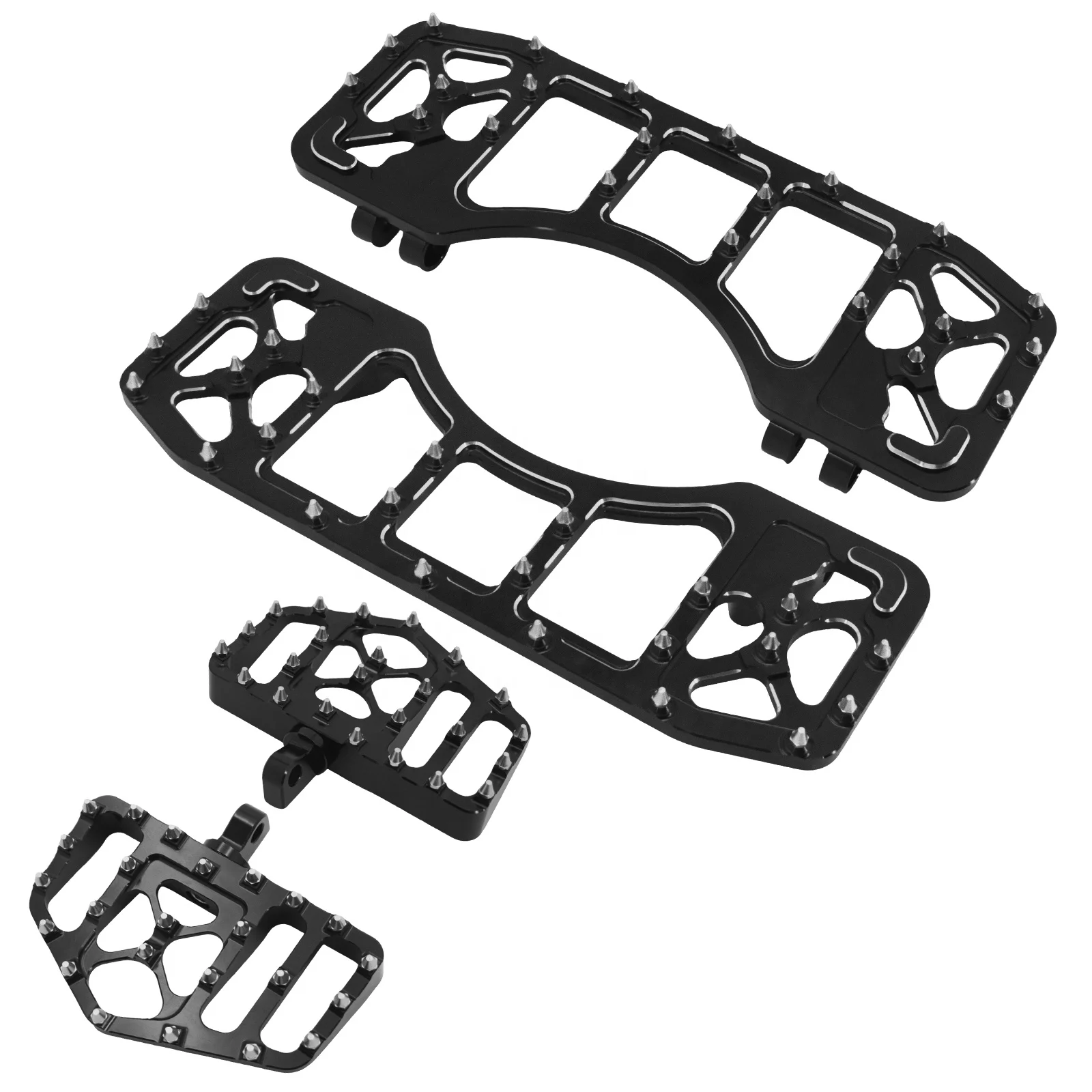 

Motorcycle Driver Floorboard Passenger Footrest Footpeg for Harley Touring Electra Glide Softail Dyna Sportster XL