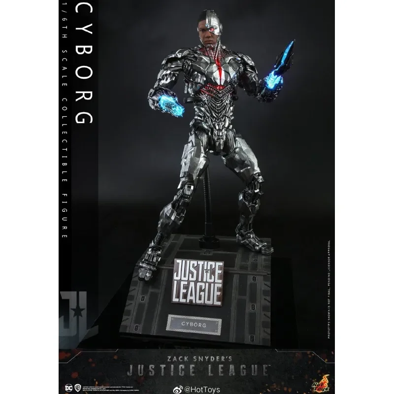 Original Hot toys Ht1/6 Tms057 Zack Snyder's Justice League Cyborg Victor Stone Movie Action Figure Collectible Figure Toy Gifts