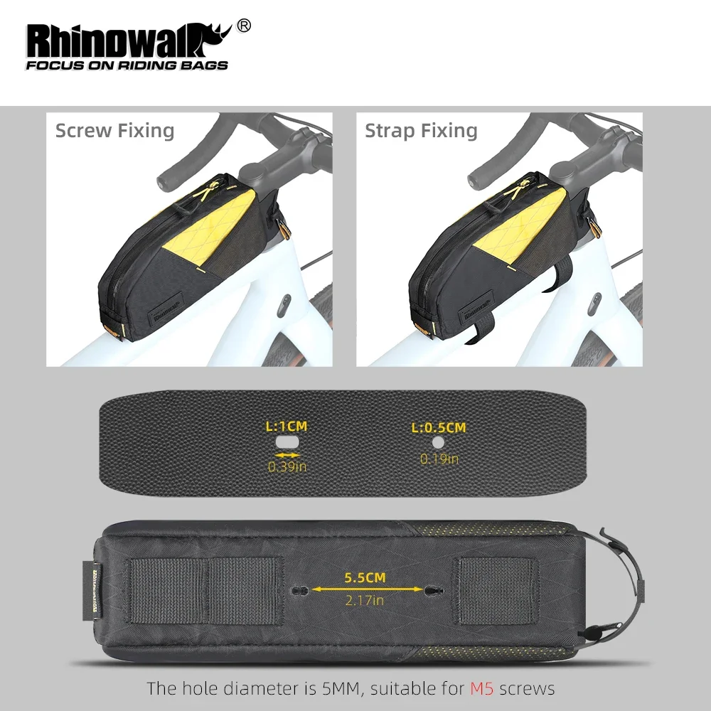 rhinowalk-バイクトップチューブバッグ-12l-ポータブルサイクリングフロントフレームバッグ-mtb-ロードグラベルバイクパッキングアクセサリー旅行荷物バッグ