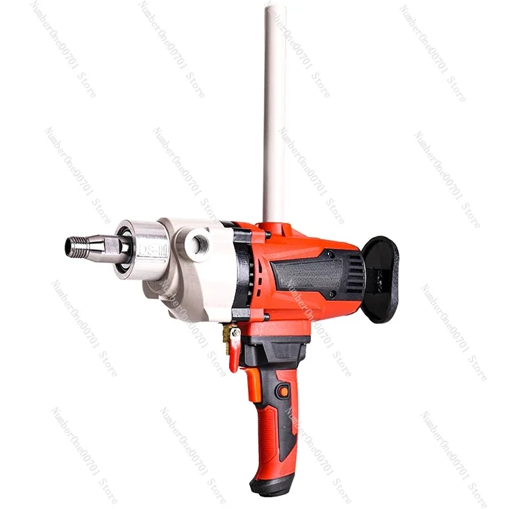 

Waterless seal copper tube-free diamond handheld dry beating speed regulating high-power copper water drilling rig