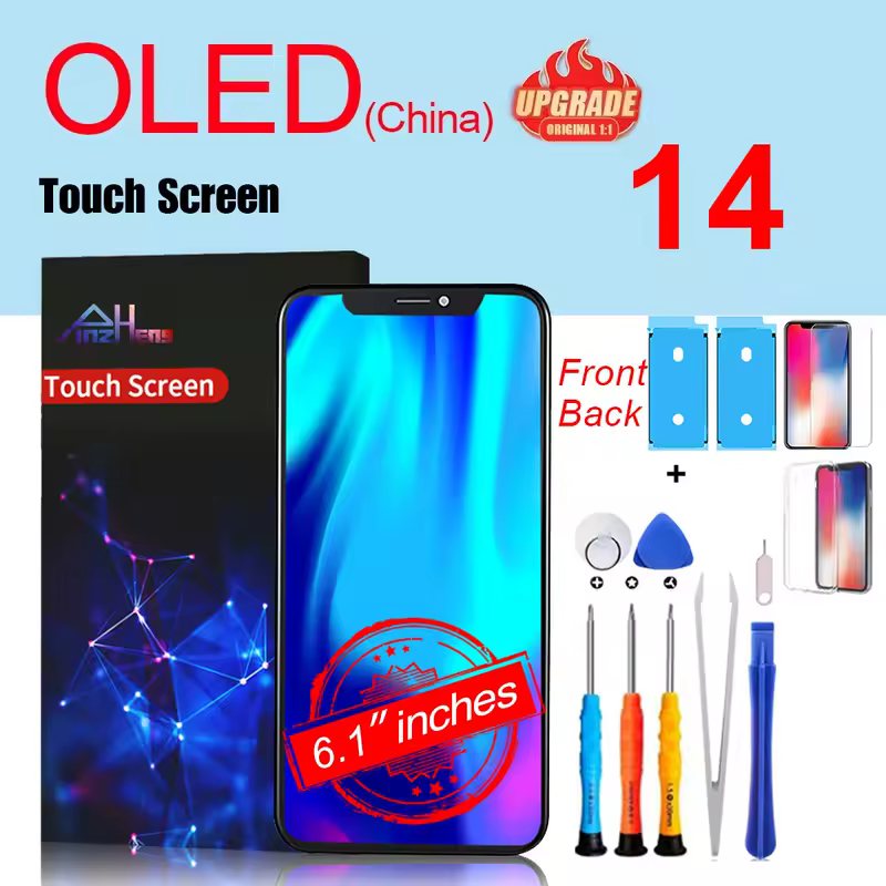 PINZHENG High Quality Screen INCELL LCD OLED For iPhone 14 Pro 15 Plus 13 Pro Max Displays For iPhone Replacement With Tools - Image 24