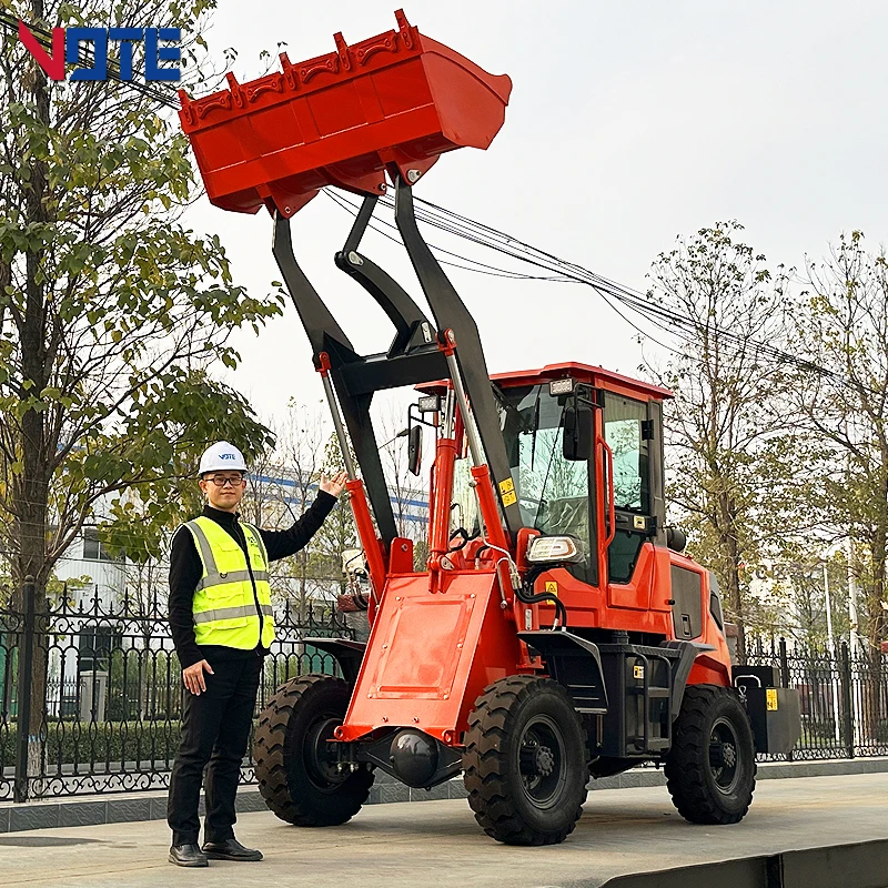 Manufacturer 1 Ton 1.5 Ton 2 Ton 2.5 Ton 3 Ton Loader Radlader Small Front End Articulated Mini Wheel Loader