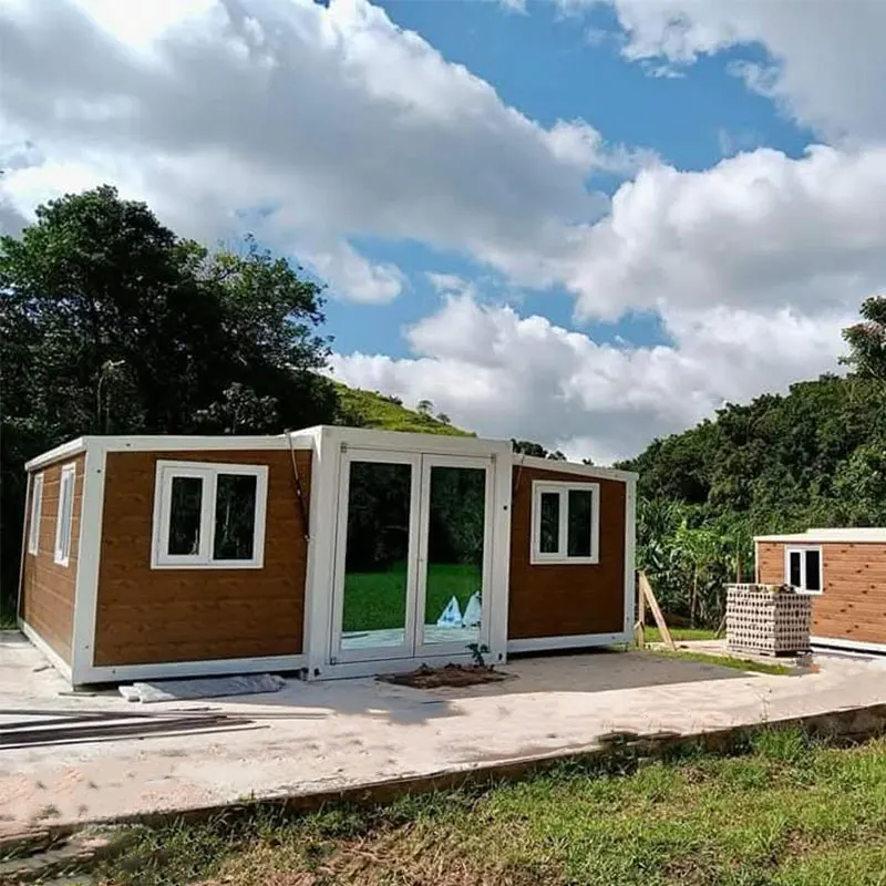 Portable Folding Expandable Cargo Container Houses Expandable Steel Foldable Tiny Home House Expandable Container House