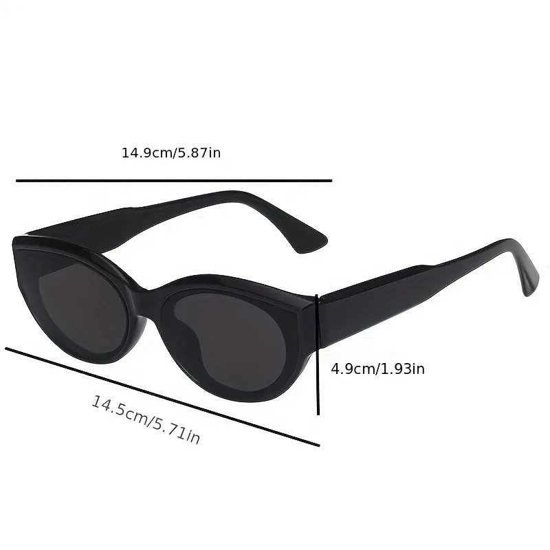 Ladies' Sporty Style Cat Eyes Fashionable Glasses Casual and Formal Fashion Trendy Street Accessories image 6
