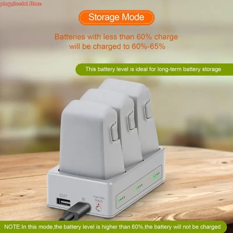 شاحن بطارية ثلاثي فعالة E8BA مع مراقبة الوقت الحقيقي لميزات أمان متعددة ل Charging Hub