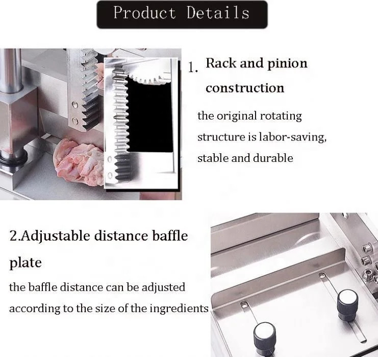 Heißer Verkauf Fleischschneidemaschine Broiler Knochensäge Manuelle Knochenschneidemaschine