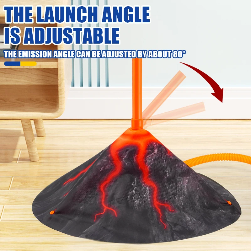 Flying Dinosaur Kids Foot-powered Rocket Launcher Outdoor Ejection Flying Launch Cannon Outdoor Sports Toy