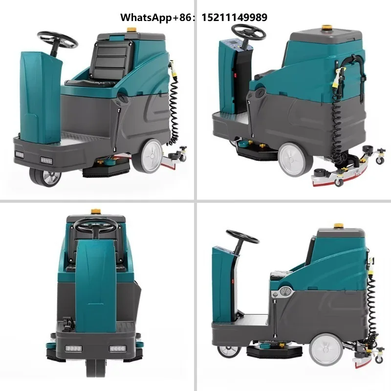 on Floor Scrubber Dryer Commercial Floor Cleaning Machine