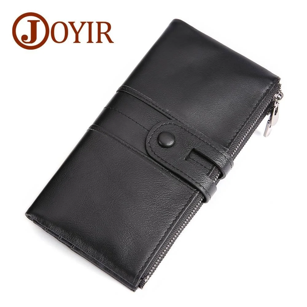 Genuine Leather Women Wallet Female Long Clutch Lady Portomonee Rfid Luxury Brand Money Bag Coin Purse New