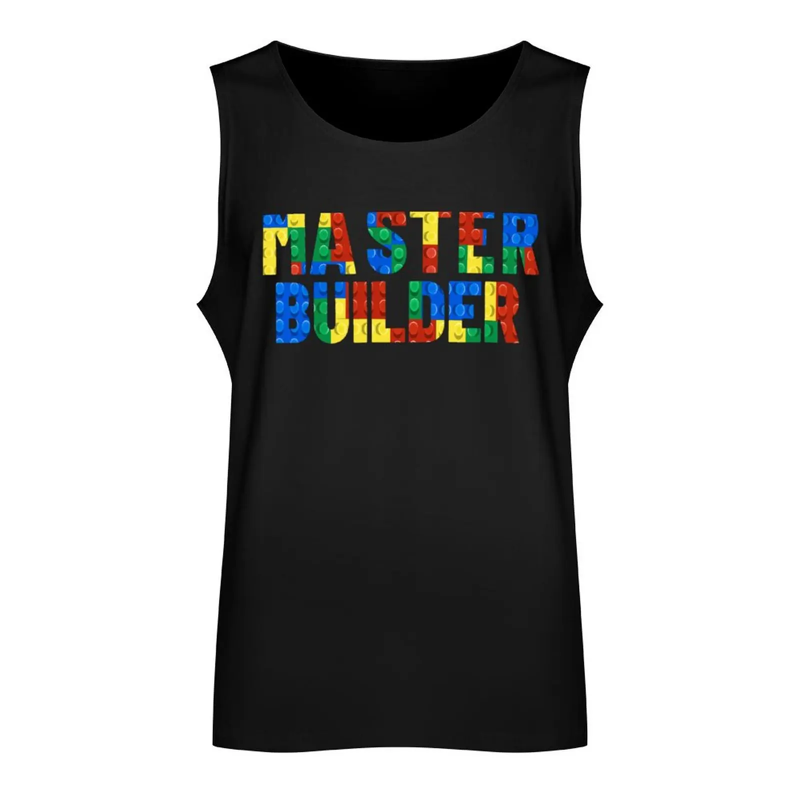 Master builder creator - best gift idea for adults and toddler toys for boys & kids - children Tank Top men gym clothing