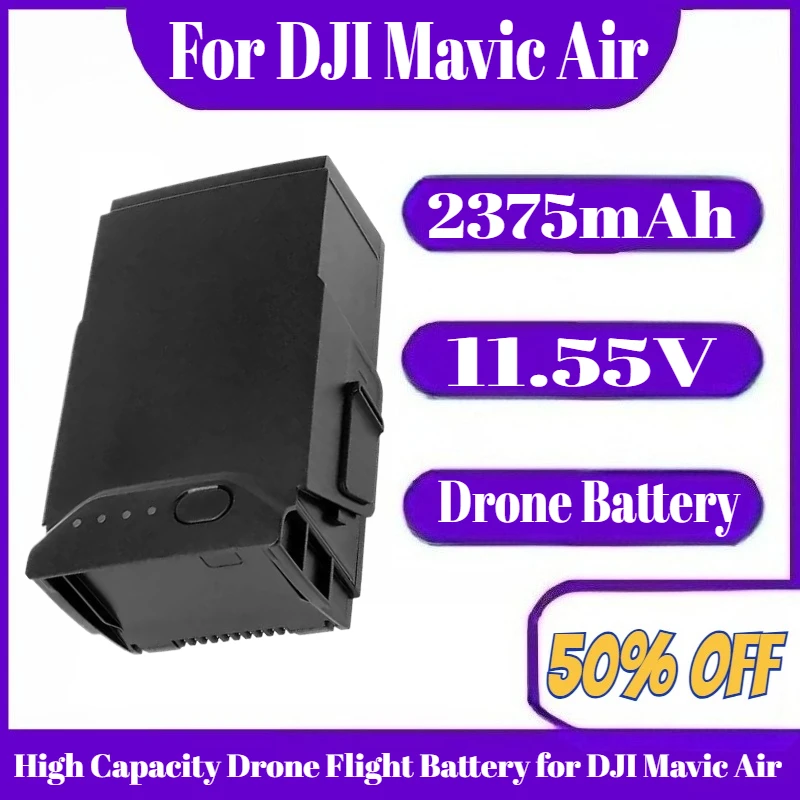 

2375mAh 11.55V For DJI Mavic Air High Capacity Drone Flight Battery for DJI Mavic Air
