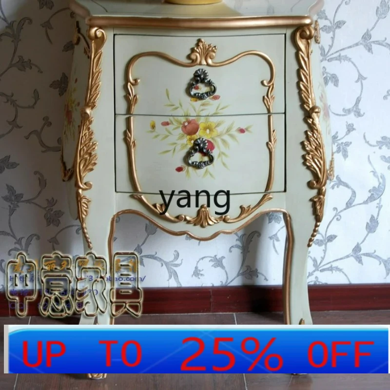 LTT pastoral hand-painted telephone table side table small coffee table telephone
