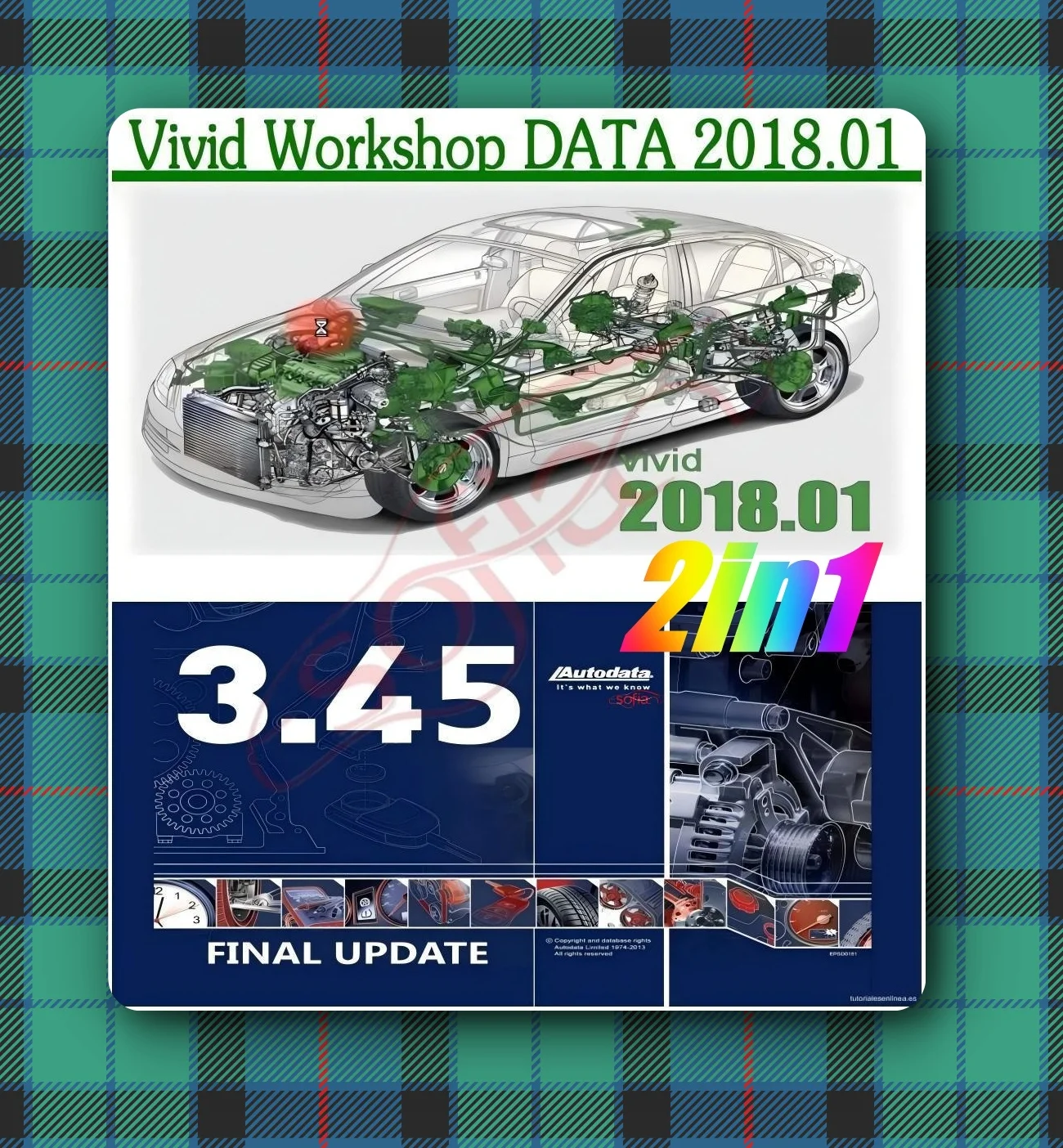 

2025 Car Repair Software AutoData 3.45+Vivid Workshop Data Atris-Stakis Technik 2018.01V Multi languages with install video/tool