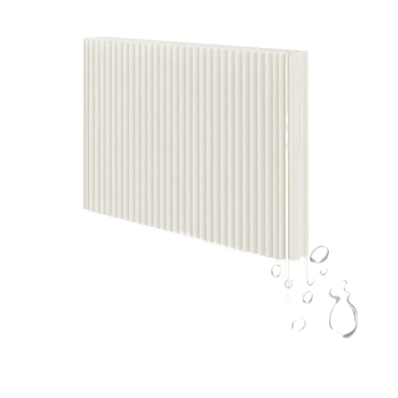 Waterproof screen partition toilet wet and dry separation paper wall office