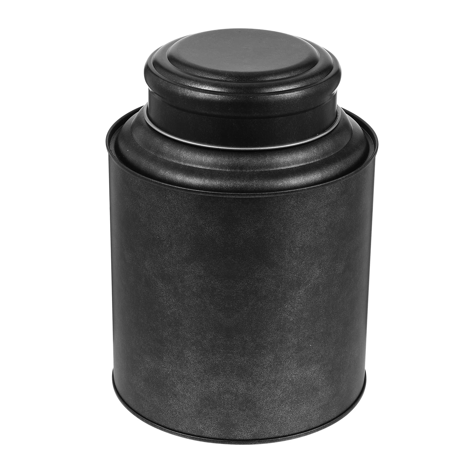 

Metal Storage Jar Sealing Container Grey Canister Storage Household Tea Jar Tin Tea Packing Canister Packaging