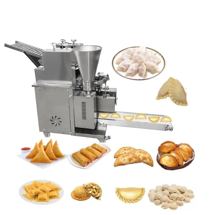 Semi automatic small food dumpling maker production folding empanada manufacturing machines for small businesses ideas at home