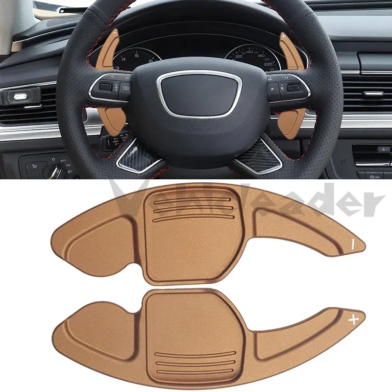 Car Steering Wheel Shift Paddle Shifter Gear Extention For Audi A3 A4 A4L A5 A6 A7 A8 Q3 Q5 Q7 TT/TTS S3 S4 S6 S7 S8 R8