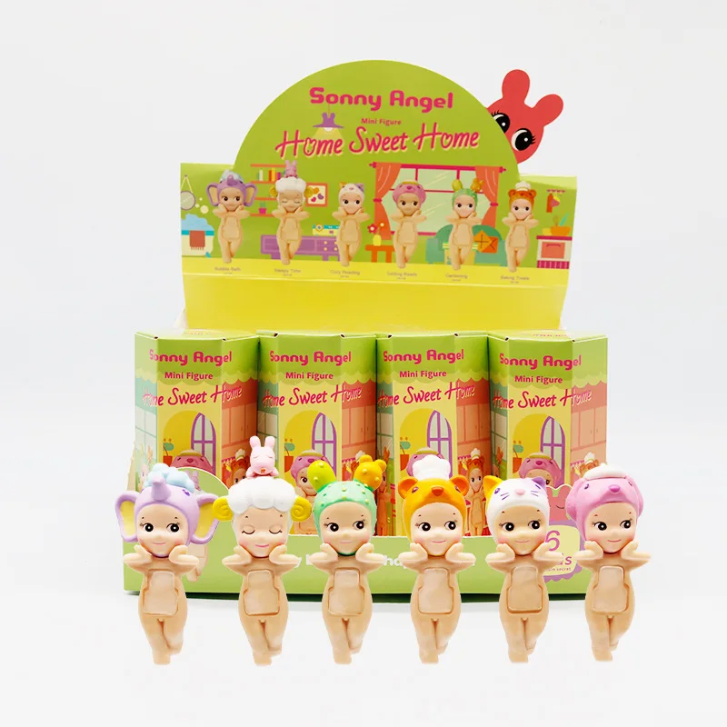 

Blind box love home lying angel 6-piece ornament figure series doll mobile phone computer screen decoration