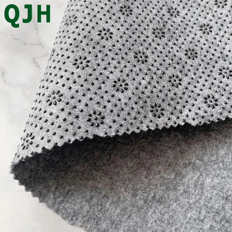 

Vinyl Rubber Non Slip Felt Fabric For Diy Carpet Floor Mats Anti-slip Material Primary Tufting Cloth Underlay Handmade Cloth