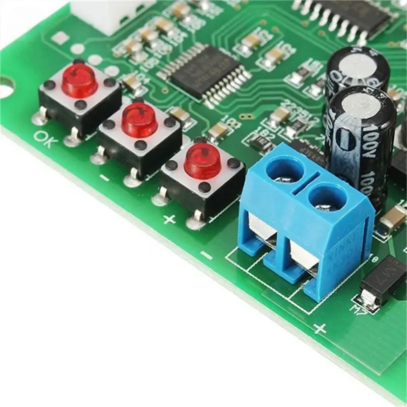 CYCLI-Temperature Control 5A DC 11-55V 2 3 4 Wire PWM Blower Speed Controller Motor Fan Governor EC EBM Fan Dropship