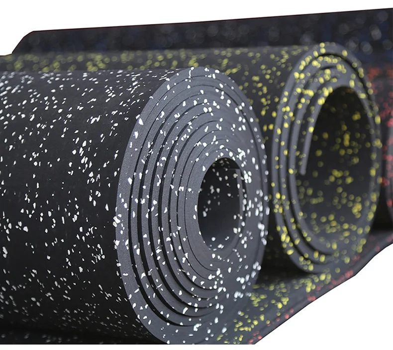 Gym Rubber Floor Rolls Leading Quality  Rubber Flooring Supplier Gym Rubber Roll Custom size
