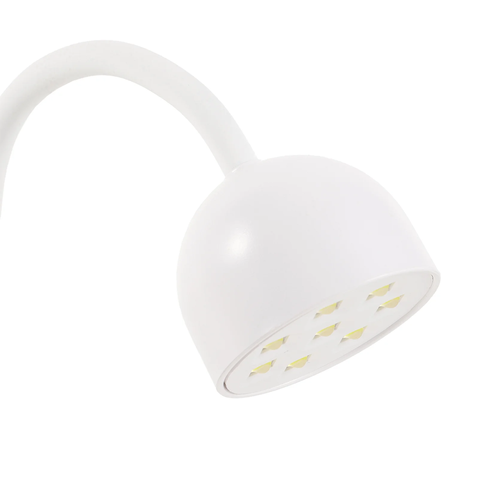 

360 Degree Bendable LED Nail Lamp Flexible Gooseneck Uv Gel Light for Nails Fast Dry Manicure Table Light Adjustable Intensity
