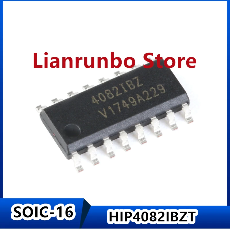 New original HIP4082IBZT SOIC-16 80V/1.25A H-bridge MOS driver chip