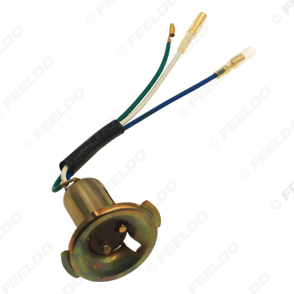 

Car Truck 1157 BA15D Lamp Bulb Socket Adapter Double Claw Lamp Holder Brake Signal Light Socket Base Connector Cable