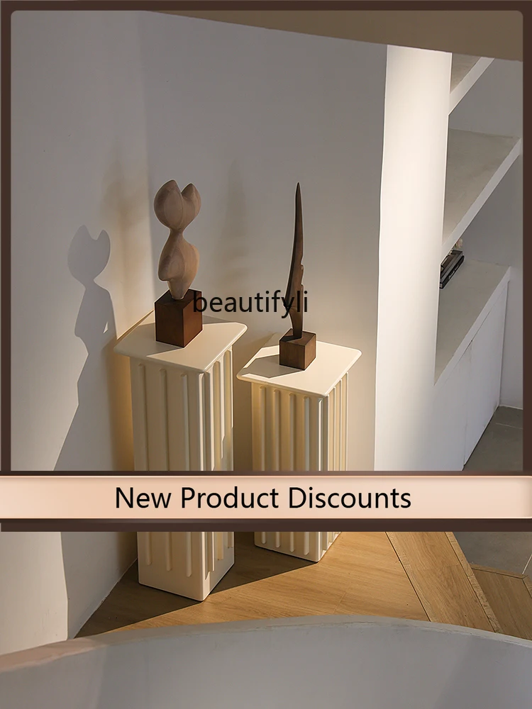 

f4567Solid wood art sculpture ornament decorative column pier porch, column sculpture table