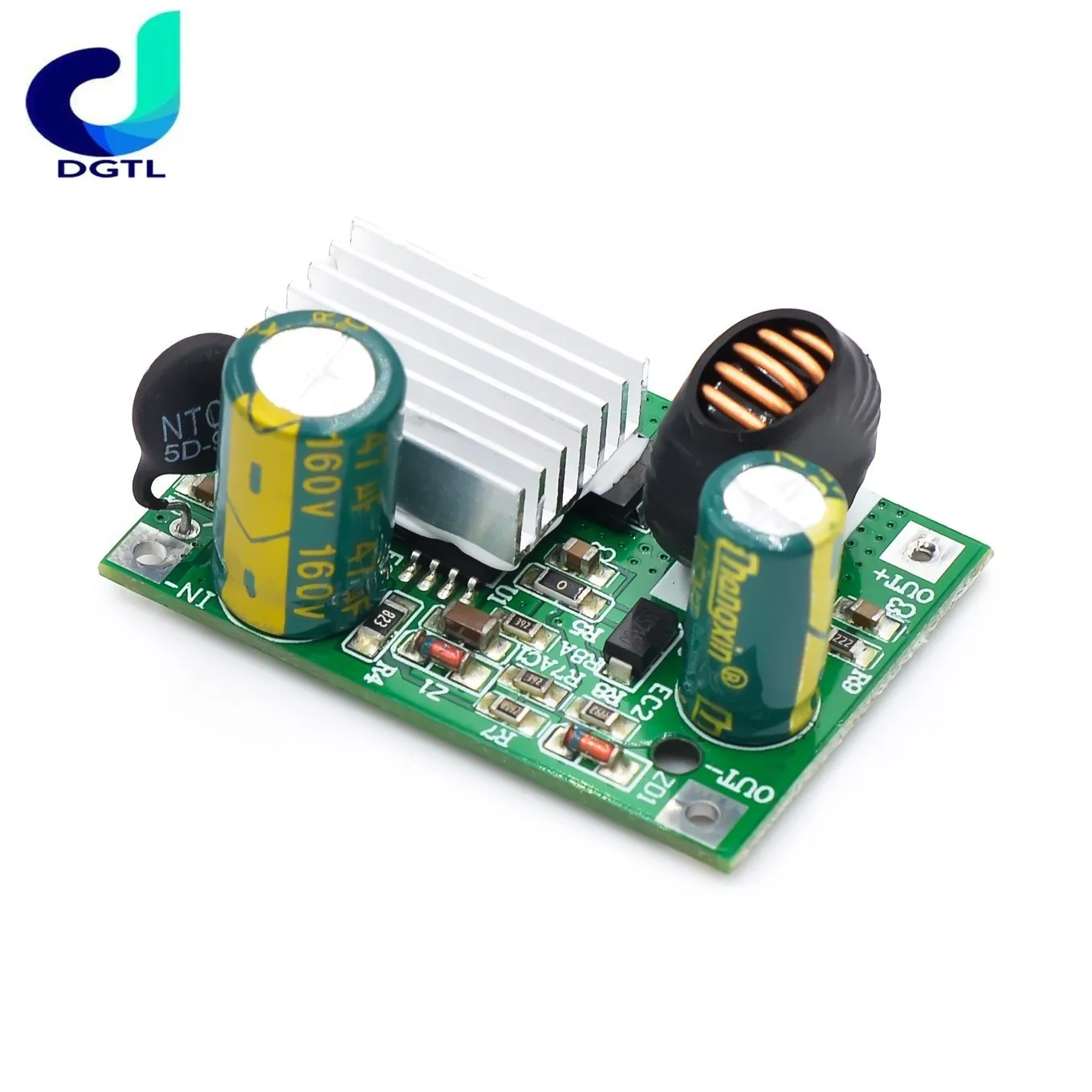 DC 9-120V to 5-12V 3A Step Down Converter Module Non-isolated Power Supply Buck Stabilizer Adjustable Voltage Regulator