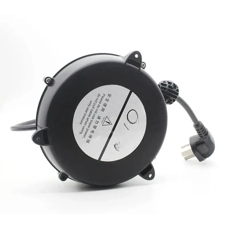 Wire Reel 4.5 Meters Three-core wire Automatic Telescopic European Male and Female Cable Reel Power Cord