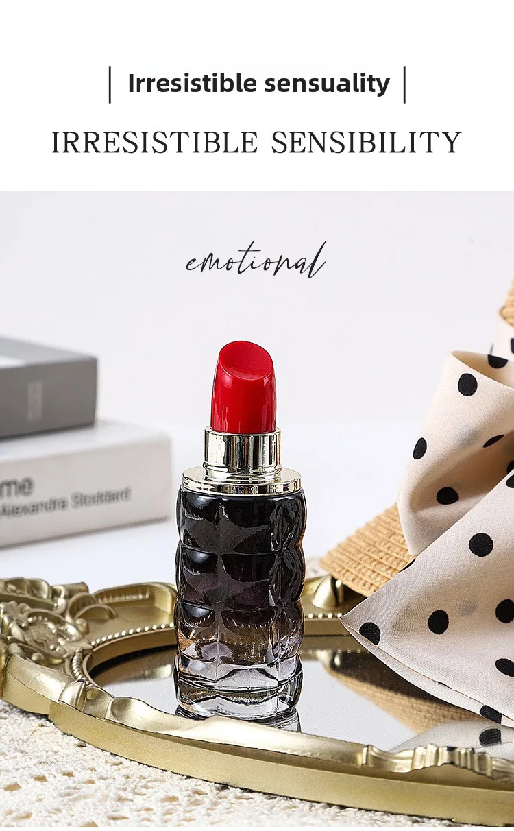 Parfum wanita segar niche tahan lama aroma kecil wanita wewangian lipstik perdagangan luar negeri grosir