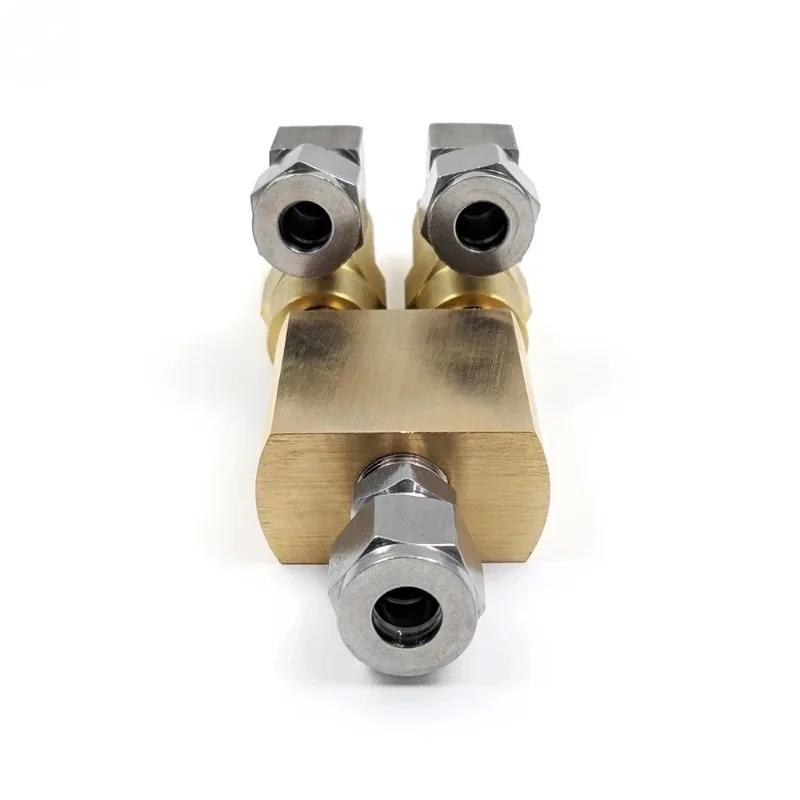 Double‑Nozzle Siphon Fuel Spray Injector Brass Waste‑Oil Nozzle For Boiler Oil‑Burner Parts