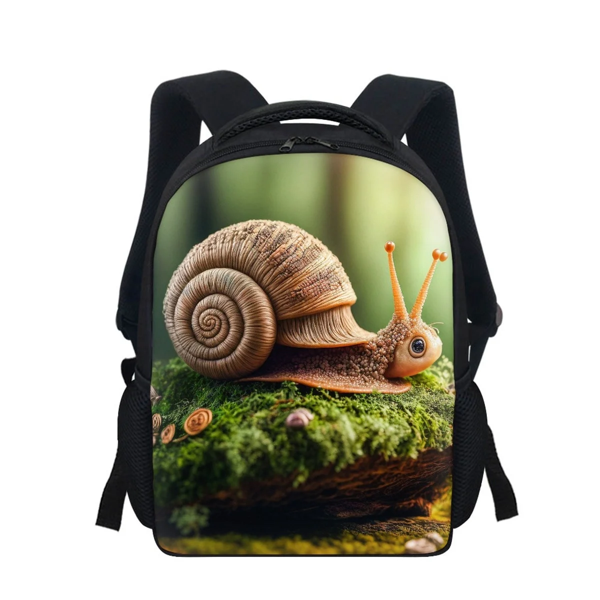 Cute Snail 3D Print School Bags For Girls Boys Fashion Classic Kids Bag Toddler Child Backpack High Simple Student Bookbag