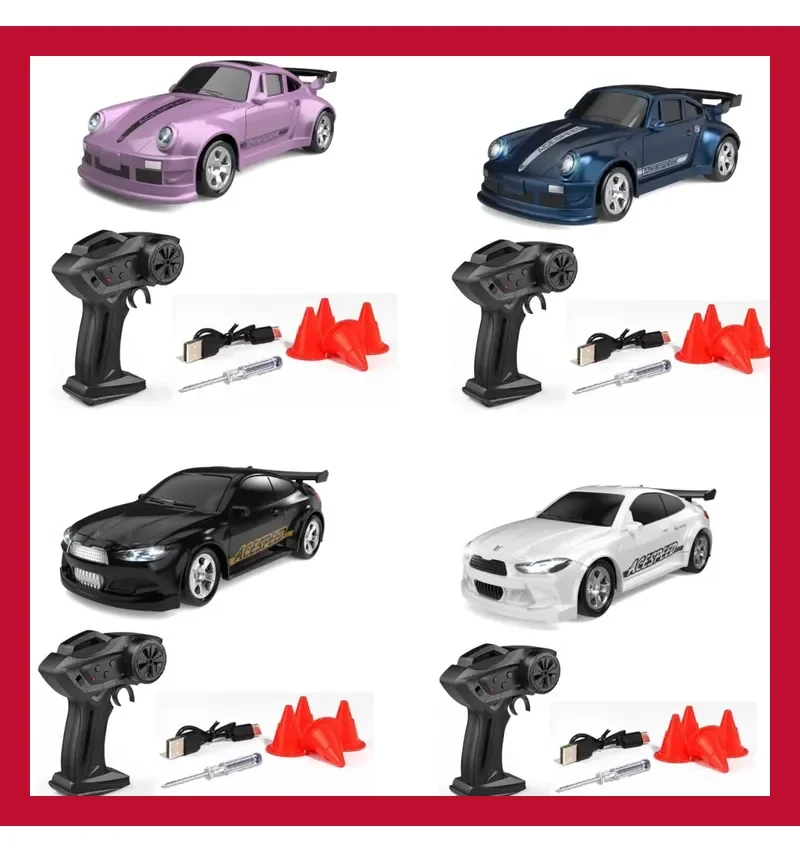 Fqd23/Fqd25 1/64スケール高速RCカー 2.4G 4WDミニリモコン ドリフトレーシングシミュレーションカーモデルおもちゃ 子供向けギフト